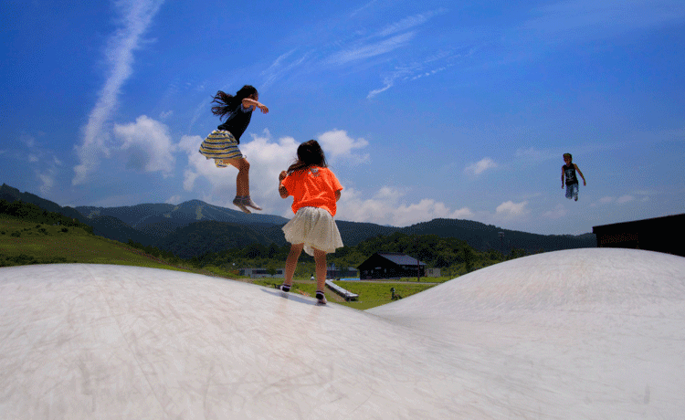 自然の中で楽しめるアクティビティがいっぱい Skijam スキージャム勝山 自然の中で楽しめるアクティビティがいっぱい Skijam スキージャム勝山
