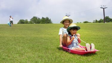 恐竜博物館周辺の見どころ　スキージャム勝山アクティビティ芝そり