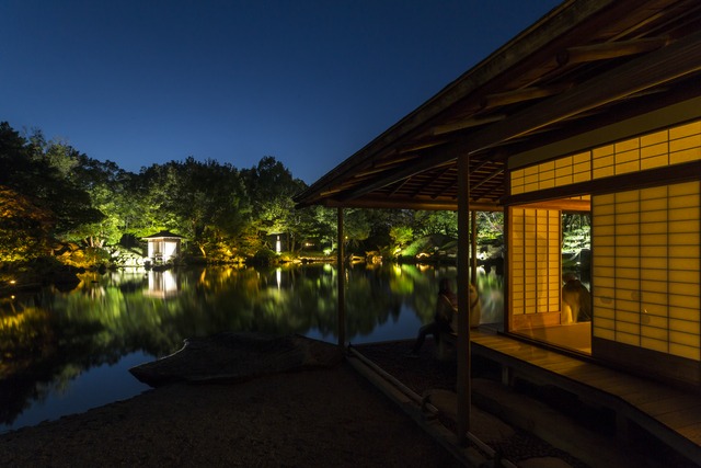 福井駅周辺　養浩館庭園