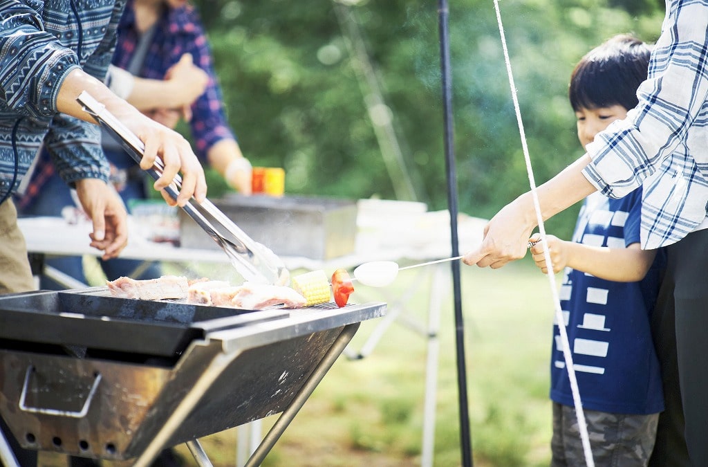 グランピングおすすめの過ごし方bbqバーベキュー